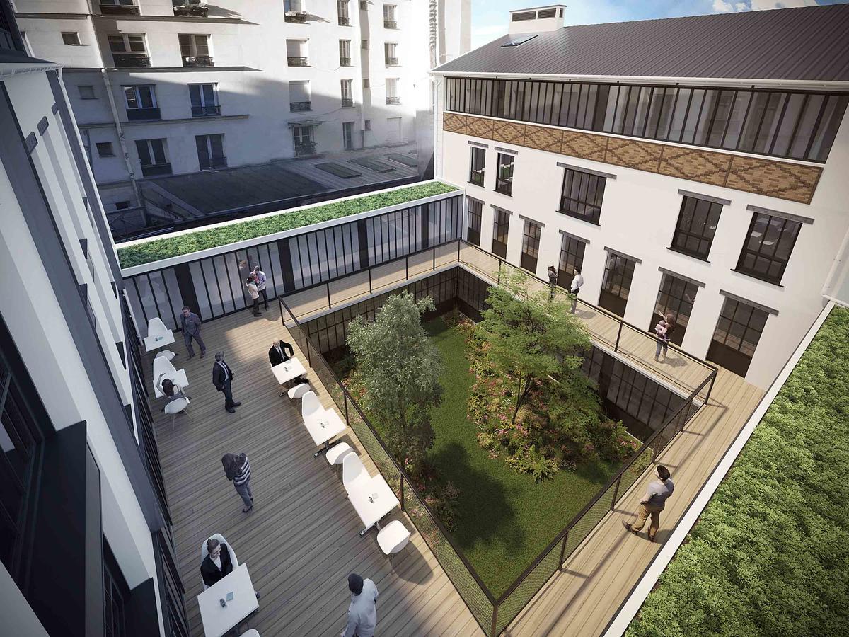 Hotel Les Deux Girafes Paris Eksteriør bilde